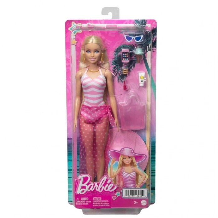 BFS  HPL73 Barbie Plaj Günü Oyun Seti - Barbie