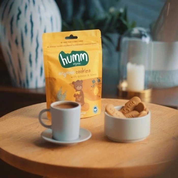 BFS   Humm Organik Ballı ve Kinoalı Kurabiye 55 Gr