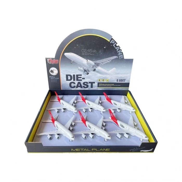 BFS  HW-A380 CB IŞIKLI-SESLİ METAL YOLCU UÇAĞI