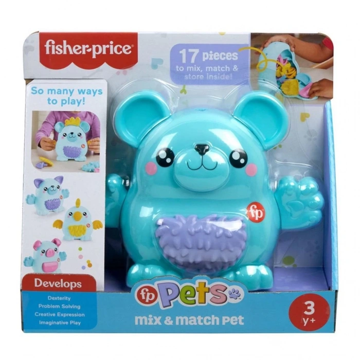 BFS   HXP18 Fisher-Price Karıştır ve Eşleştir Hayvan Dostları