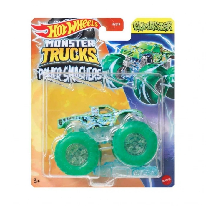BFS   HYJ19 Hot Wheels Monster Trucks Power Smashers 1:64 Arabalar