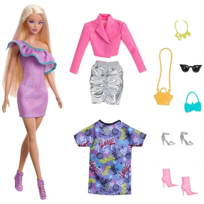 BFS   HYT61 Barbie Kıyafetleri ve Akseasuarları