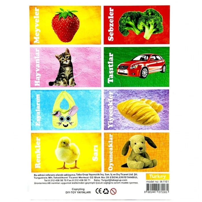 BFS   İlk 50 Sözcük Eğitici Flash Kart Oyunu