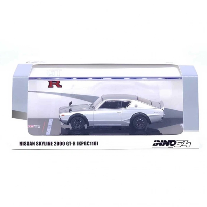 BFS   Inno 1:64 Nissan Skyline Silver 200 GT-R