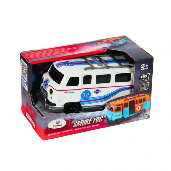 Mey İthalat® Işıklı Sesli Duman Çıkaran Sürtmeli büs LDP-2A