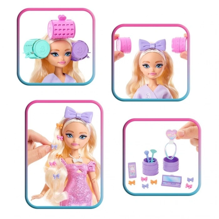 BFS  JGG38 Barbie Dream Besties Malibu ile Akşam Eğlencesine Hazırlanma