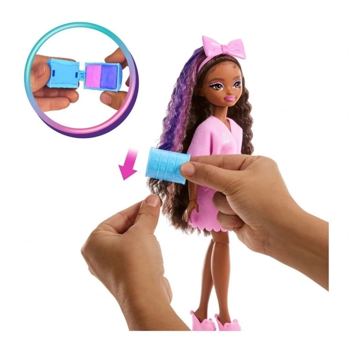 BFS  JGG39 Barbie Dream Besties Brooklyn ile Akşam Eğlencesine Hazırlanma