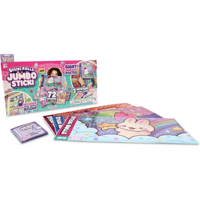 BFS Jumbo Çıkartmalar 3lü Paket