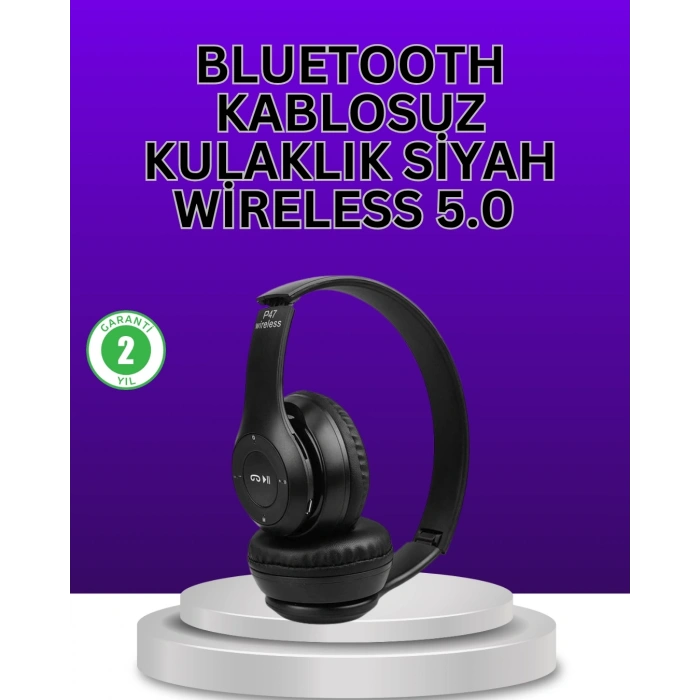 BFS Kablolu & Kablosuz Kullanım Seçeneği Sunan Stereo Bluetooth Kulaklık