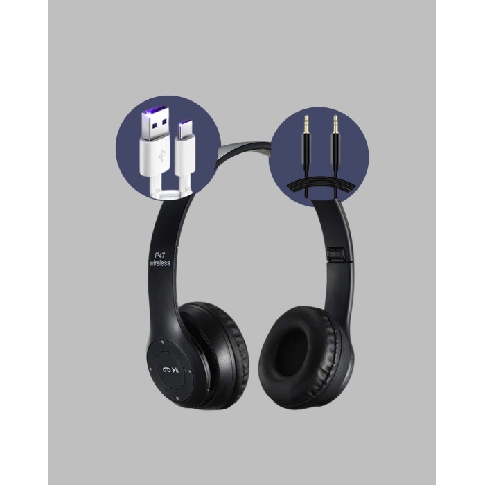 BFS Kablolu & Kablosuz Kullanım Seçeneği Sunan Stereo Bluetooth Kulaklık