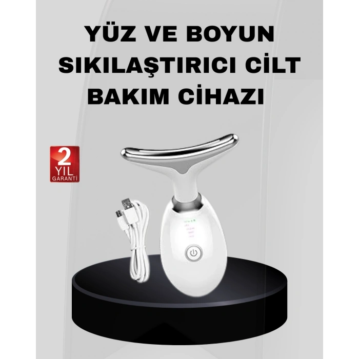 BFS Kablosuz Şarjlı Yüz Sıkılaştırıcı Cihaz EMS Mikro Akım Anti-Aging Masaj Aleti
