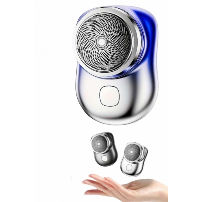 BFS Kablosuz Tıraş Makinesi Günlük Hızlı Taşınabilir Şarjlı Yuvarlak Paslanmaz Çelik