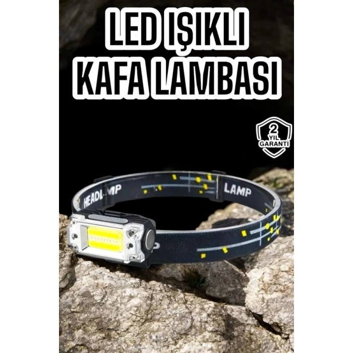 BFS Kamp Feneri Balıkçı Feneri Başlıklı Suya Dayanıklı Kafa Lambası