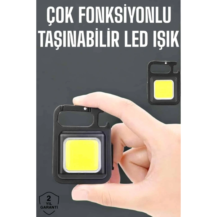 BFS Kamp Işığı Çok Fonksiyonlu Taşınabilir Anahtarlık Kapak Açma Manyetik Özelliği