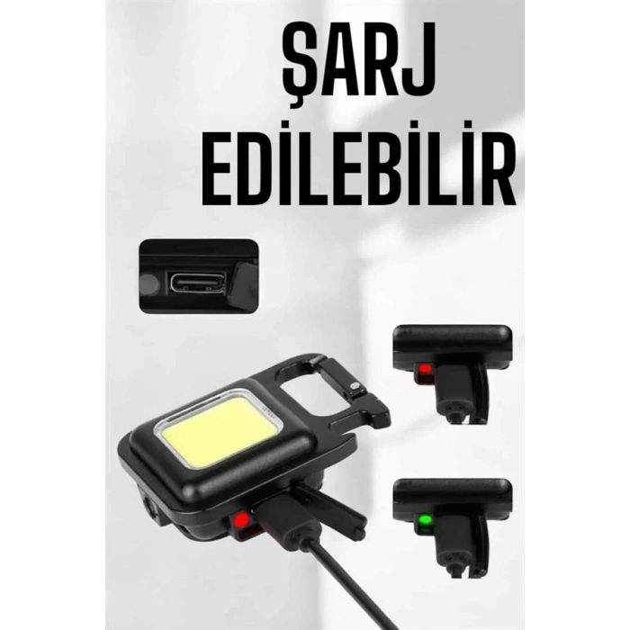 BFS Kamp Işığı Çok Fonksiyonlu Taşınabilir Anahtarlık Kapak Açma Manyetik Özelliği