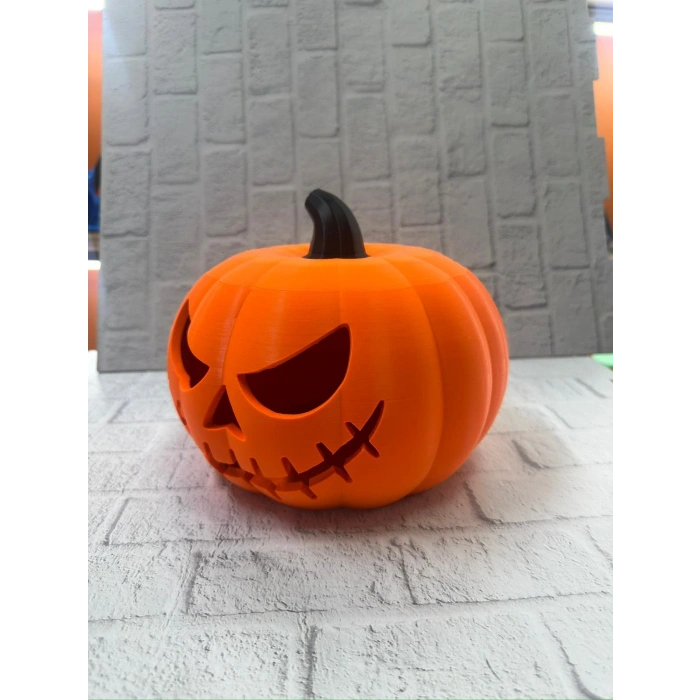 BFS Kapaklı Balkabağı Dekor Kutusu 21×15 cm Halloween Temalı Saklama