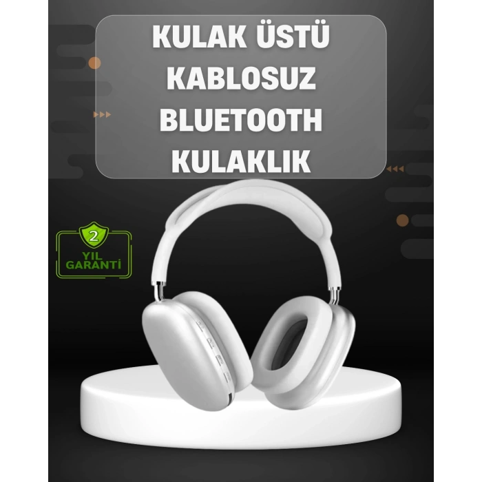 BFS Katlanabilir Bluetooth V5.0 Kablosuz Kulaklık | 400 mAh, Gürültü Azaltma
