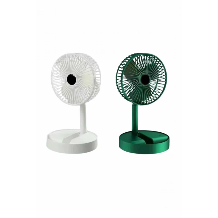 BFS Katlanabilir Teleskopik Şarjlı Fan Masaüstü Soğutucu Vantilatör