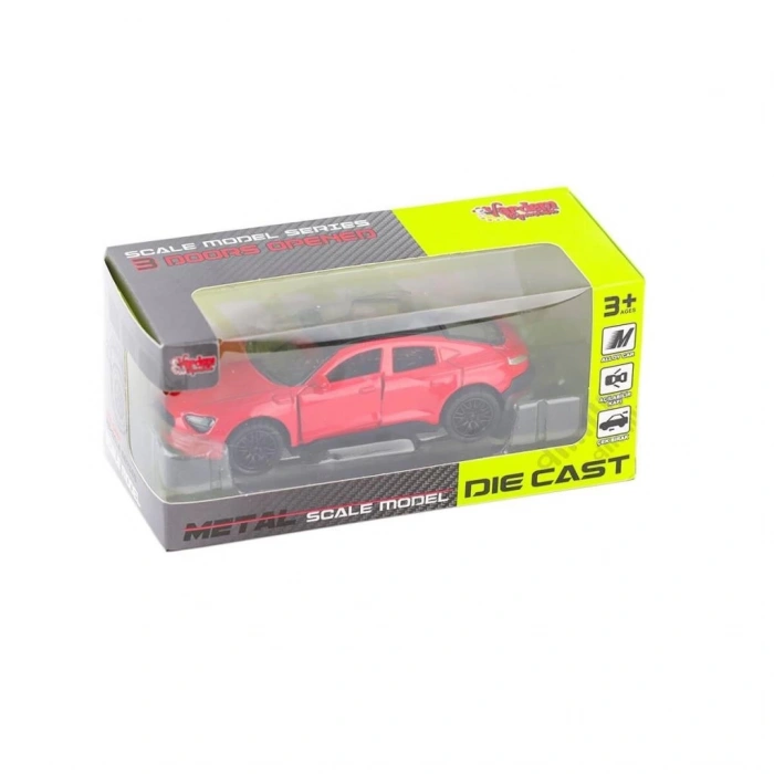 BFS  KM-36201A-Vardem Kutulu Çek Bırak 1:36 Metal Araba