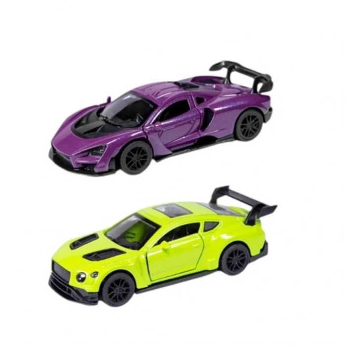 BFS  KM36201C-1-2-3-4 Vardem Çek Bırak Metal Araba  1:36