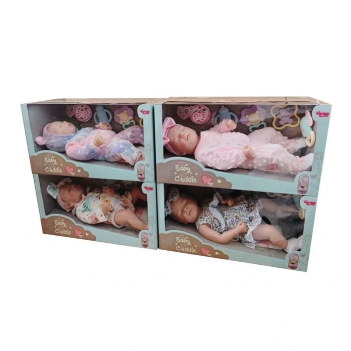 BFS  KNG-901-3 5 -02 1 4 KUT 43 CM GERÇEKCİ BEBEK VE