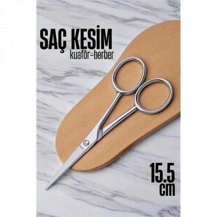 BFS  Kobalt Çelik Saç Kesim Makası Kuaför Berber Saç Kesim Makası Kuaför ekipmanları 15.5 cm