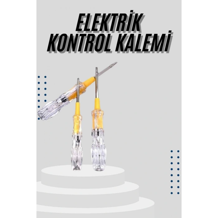 BFS Kontrol Kalemi Çift Taraflı Uçlu Elektrik Akım Test Cihazı