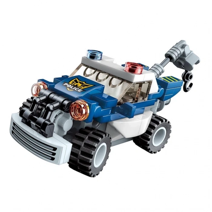 BFS   KP-41104 Keepley Polis Araçları Blok Seti -Vagon life