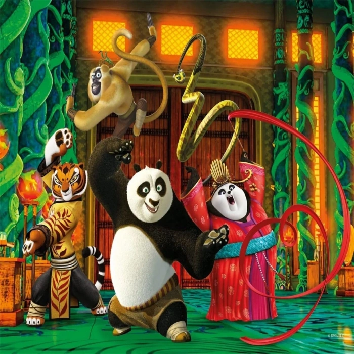 BFS KP 709 KUNG FU PANDA PUZZLE 50 PRÇ
