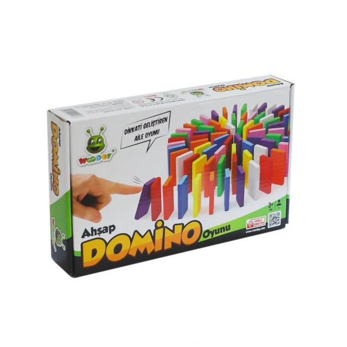 BFS   KR116 Ahşap Domino Oyunu -Karsan Oyuncak