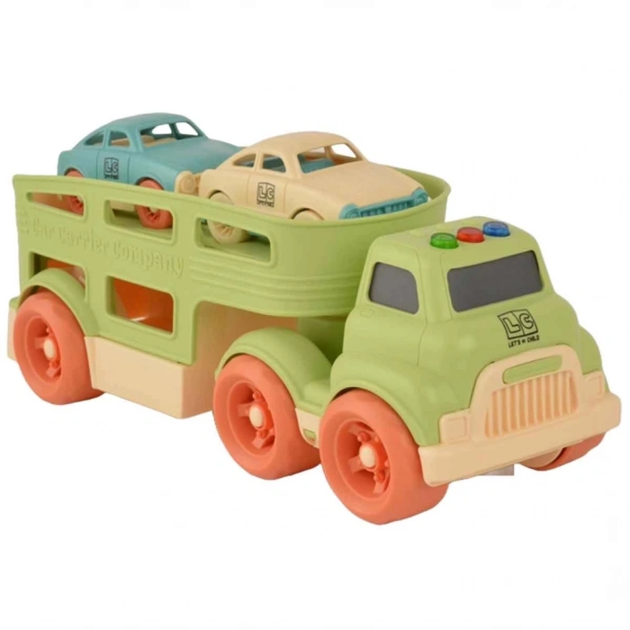 Mey İthalat® Sesli ve Işıklı Taşıyıcı Tır 3 Parça