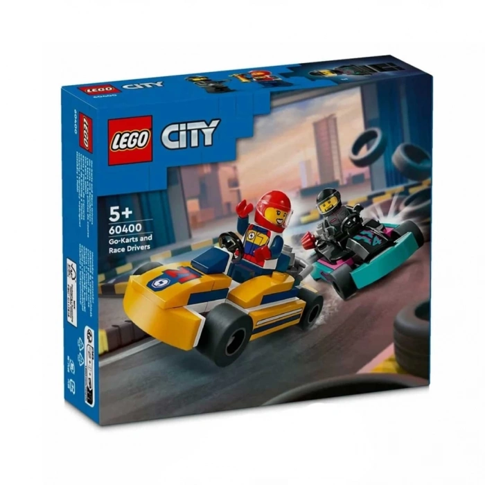 BFS   LEGO City Go-Kartlar ve Yarış Sürücüleri 60400