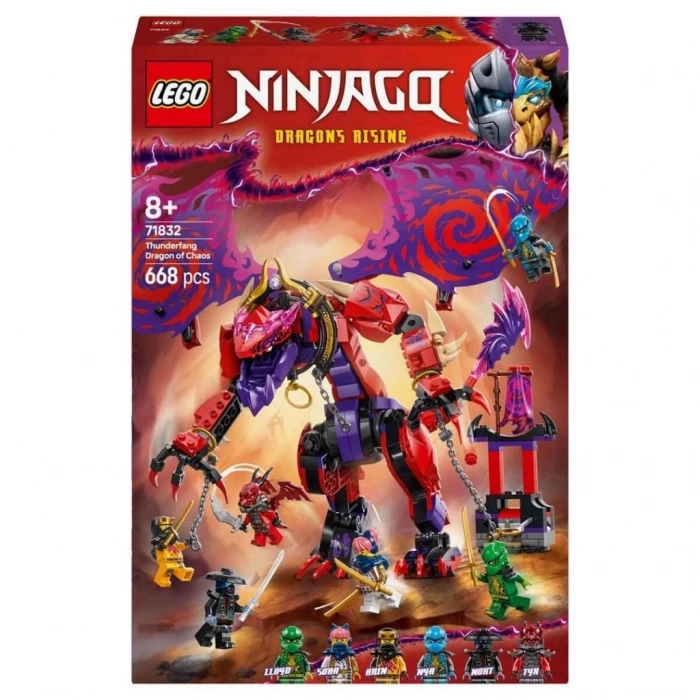 BFS  LEGO NINJAGO Thunderfang Kaos Ejderhası 71832