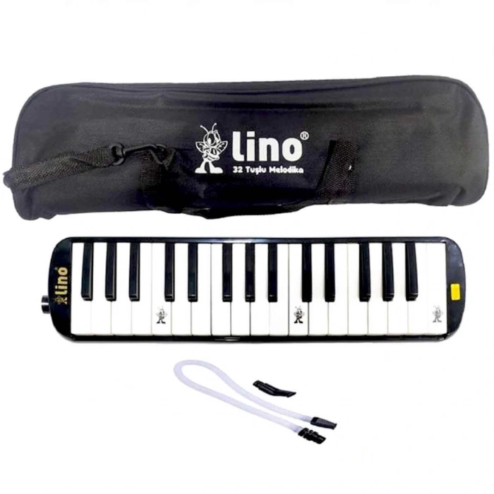 BFS  Lino 32 Tuşlu Bez Çantalı Melodika Siyah