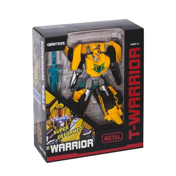 BFS  LJ1651 Metal Gövdeli Dönüşebilen Robot -Gepettoys