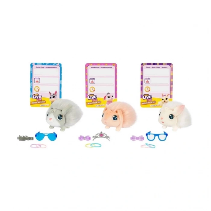 BFS   LP303000 Little Live Pets Anne Tavşan ve Yavruları Oyun Seti - 26593