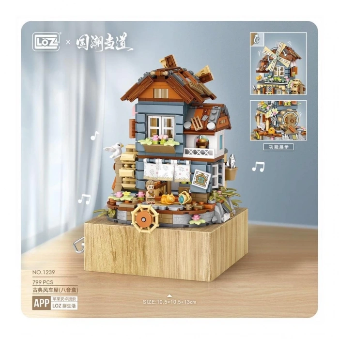 BFS   LZ1239 LOZ Blok Seti 799 Parça -Vagonlife