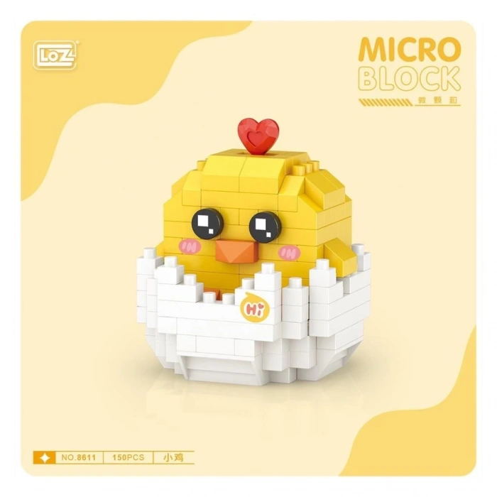 BFS   LZ8611 LOZ Blok Oyuncak Mini Poşet -Vagon