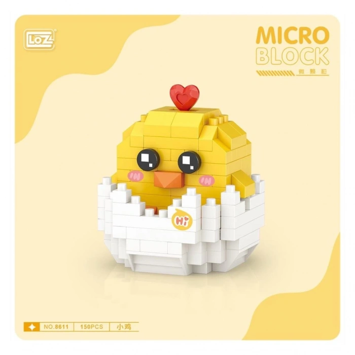 BFS   LZ8611 LOZ Blok Oyuncak Mini Poşet -Vagon