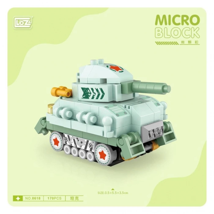 BFS   LZ8618 LOZ Blok Oyuncak Mini Poşet -Vagonlife