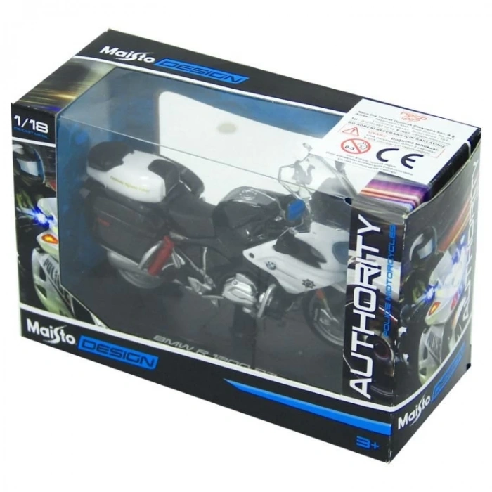 BFS   Maisto 1:18 Polis Motorsikleti