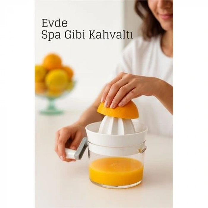 BFS Manuel Kollu Narenciye Sıkacağı – 500 ml Kapasiteli, 17x12 cm, Pratik ve Dayanıklı