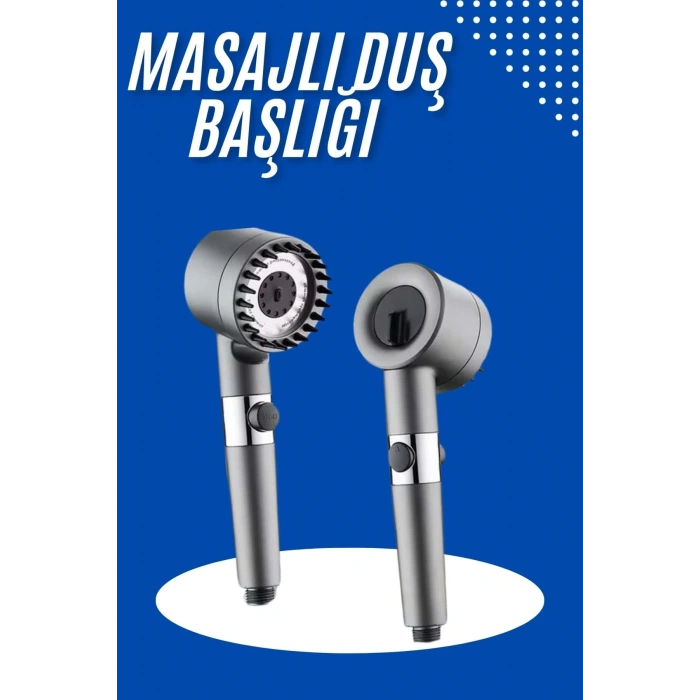 BFS Masaj Etkili Duş Başlığı Yeni Nesil Çok Fonksiyonlu Ayarlanabilir Filtreli