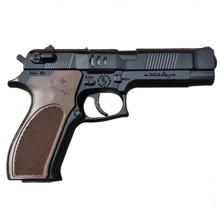 BFS  Metal Oyuncak Tabanca Siyah Seri 23