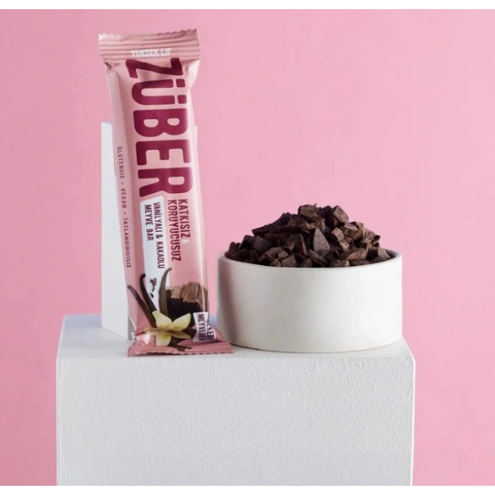 Mey İthalat®   Meyve Barı 40 Gr Vanilyalı ve Kakaolu