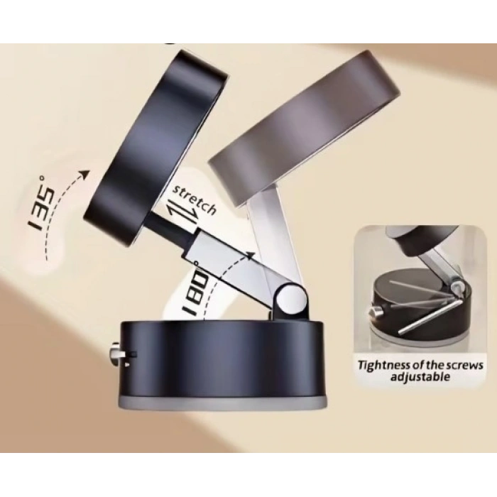 BFS Mıknatıslı Katlanabilir Telefon Tutucu - Torpido ve Cam Uyumlu