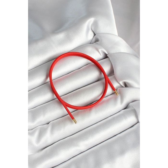 BFS Mıknatıslı Kırmızı Renk Sarmal Kadın Bileklik