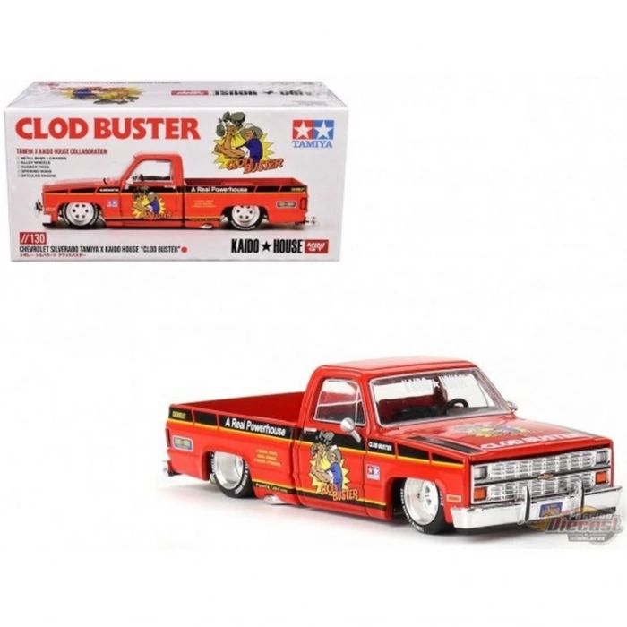 BFS   Mini GT 1/64 Chevrolet Silverado TAMIYA x KAIDO HOUSE Clod Buster