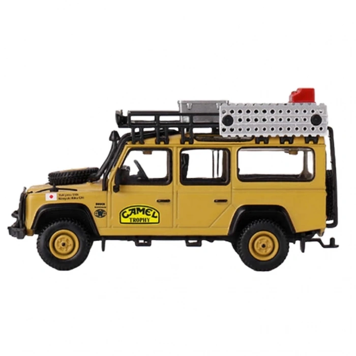 BFS   Mini GT 1/64 Land Rover Defender 110 1989 Camel Trophy Amazon Team Japan