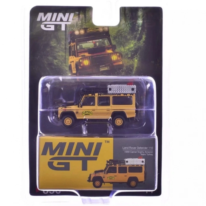 BFS   Mini Gt 1/64 Land Rover Defender 110 1989 Camel Trophy Turkey